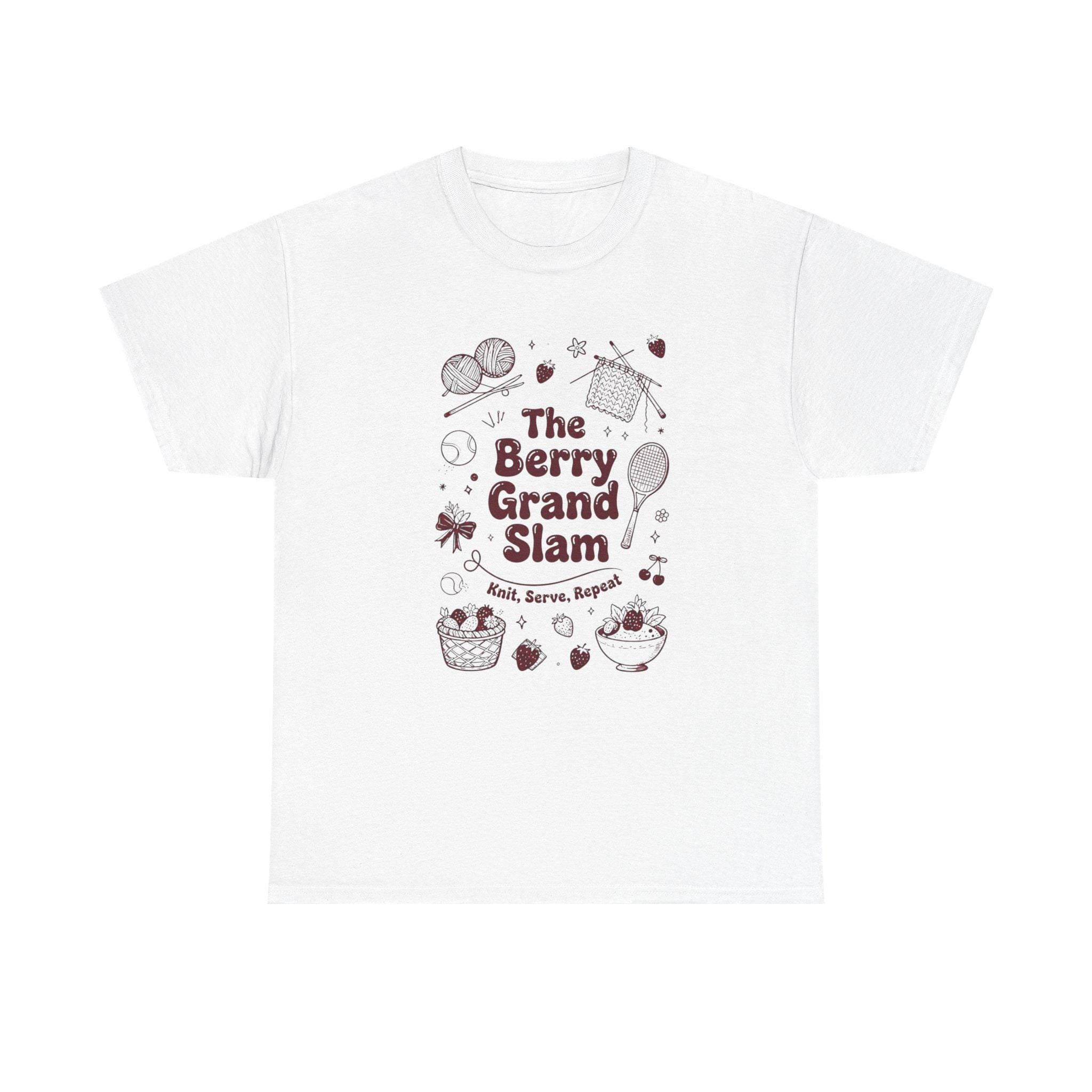 Pre Order Berry Grand Slam July 2026 Matching T-Shirt Companion to the Stitch Marker Club Box Limited Edition