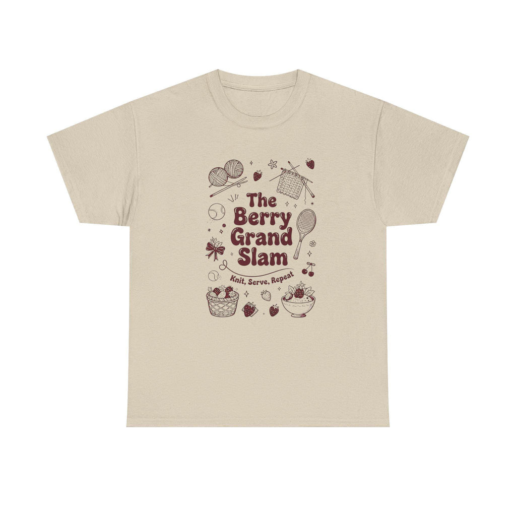 Pre Order Berry Grand Slam July 2026 Matching T-Shirt Companion to the Stitch Marker Club Box Limited Edition
