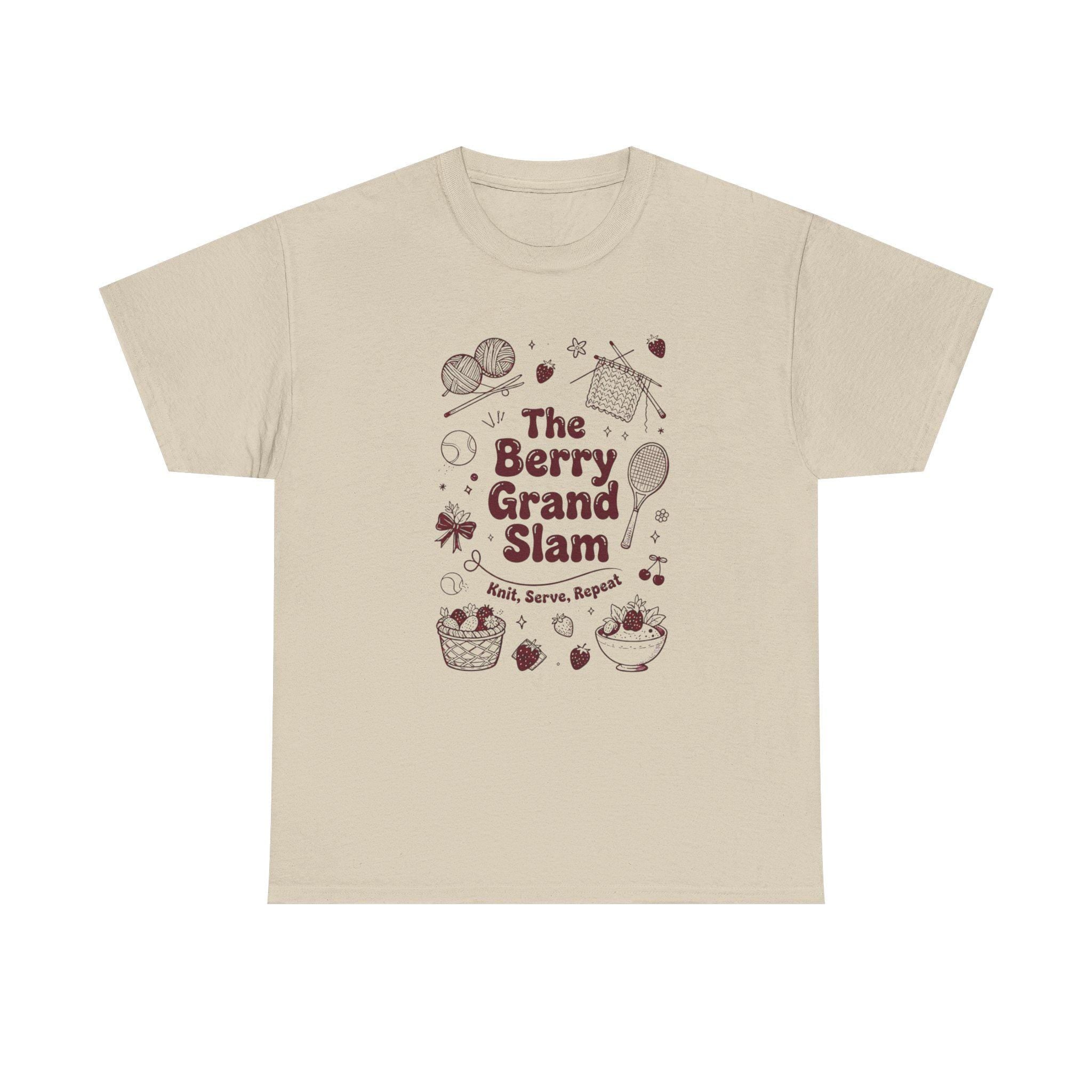 Pre Order Berry Grand Slam July 2026 Matching T-Shirt Companion to the Stitch Marker Club Box Limited Edition
