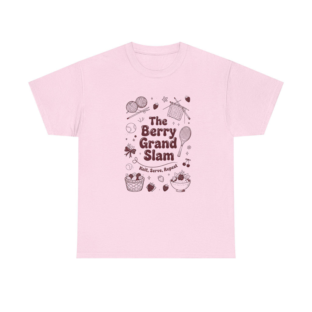 Pre Order Berry Grand Slam July 2026 Matching T-Shirt Companion to the Stitch Marker Club Box Limited Edition