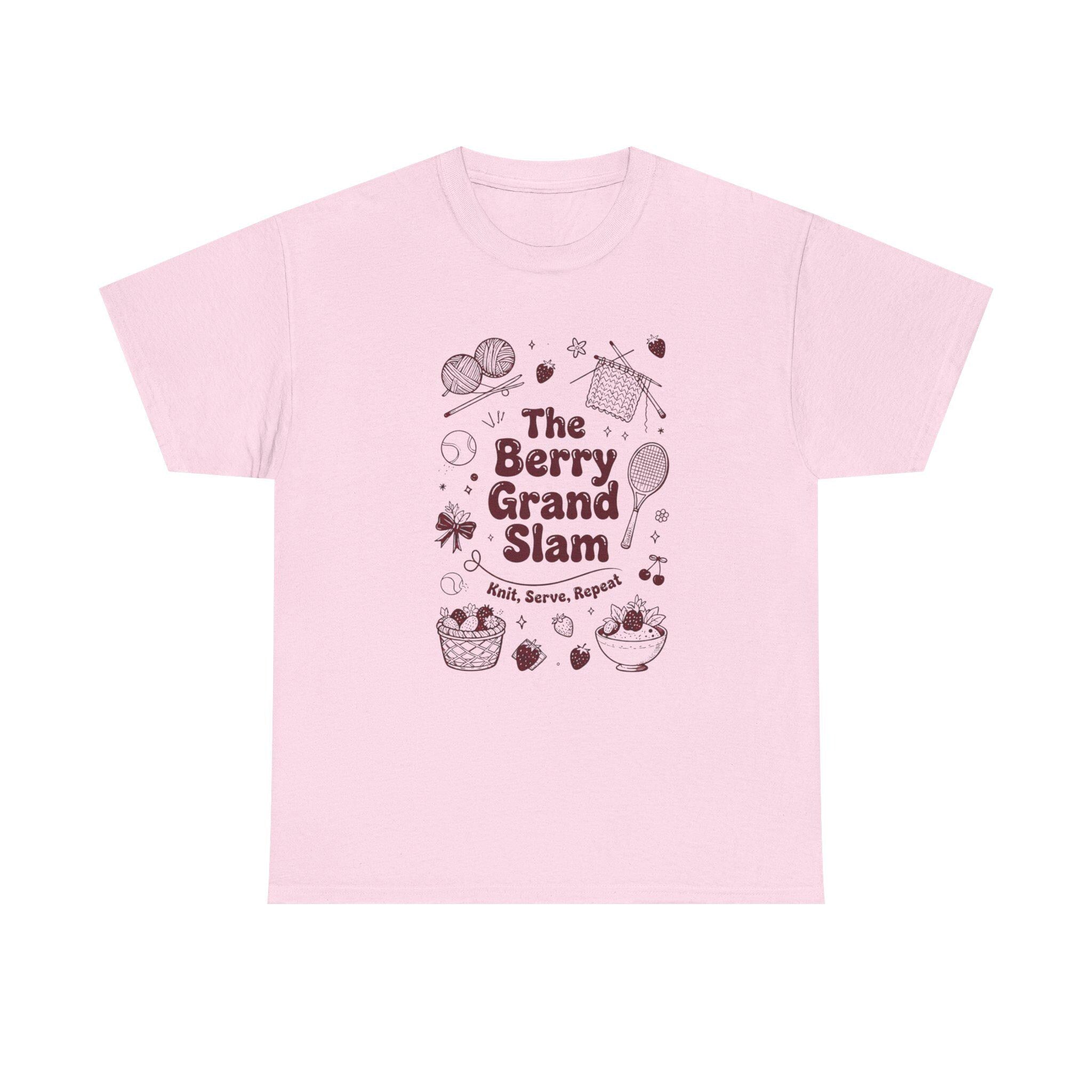 Pre Order Berry Grand Slam July 2026 Matching T-Shirt Companion to the Stitch Marker Club Box Limited Edition