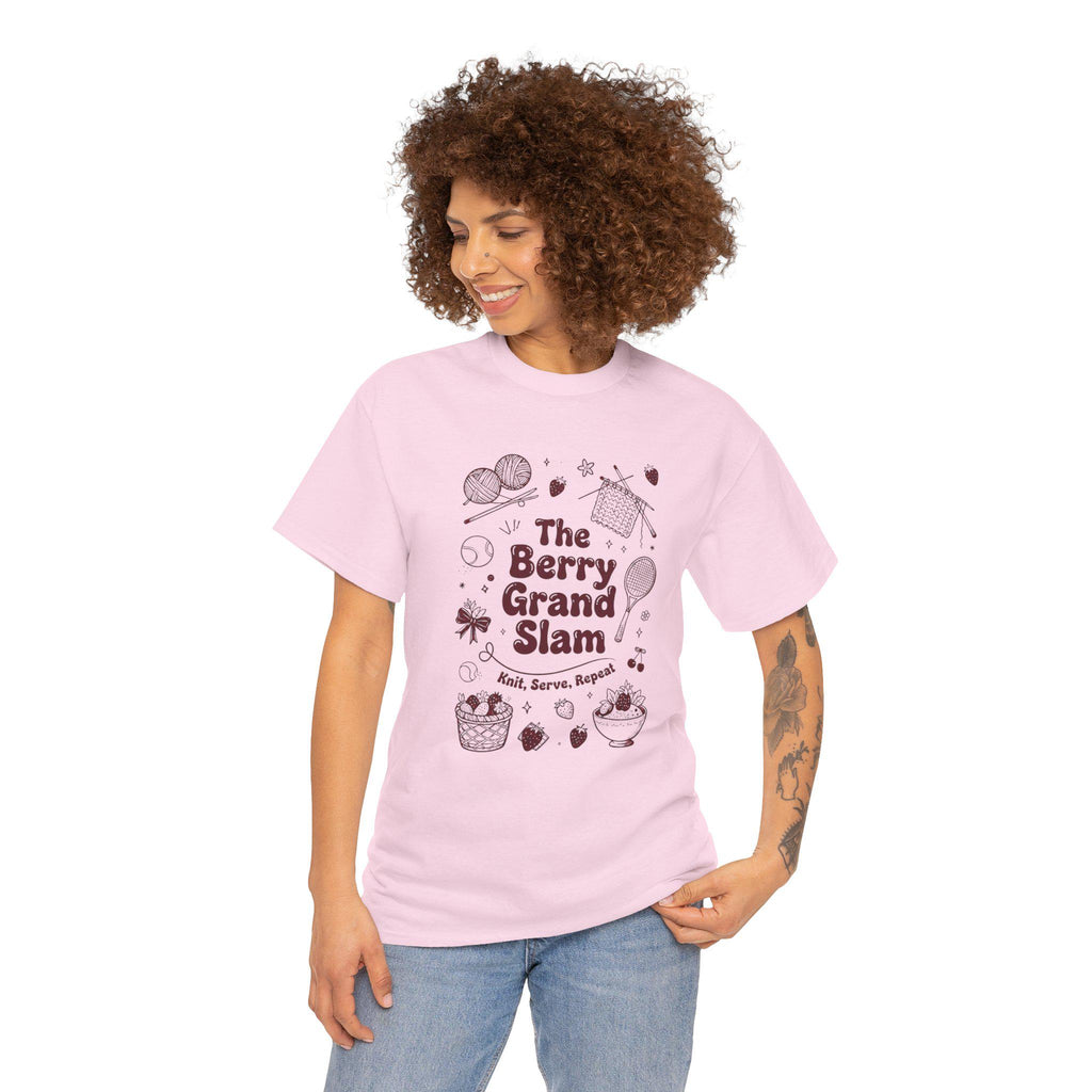 Pre Order Berry Grand Slam July 2026 Matching T-Shirt Companion to the Stitch Marker Club Box Limited Edition