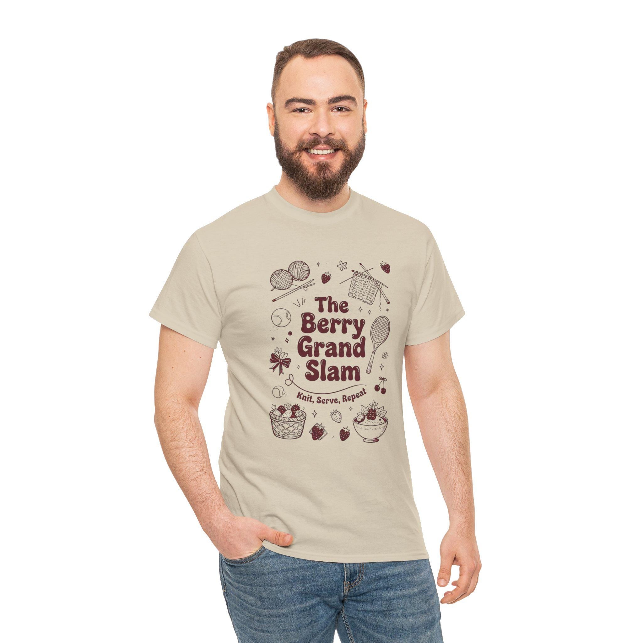 Pre Order Berry Grand Slam July 2026 Matching T-Shirt Companion to the Stitch Marker Club Box Limited Edition