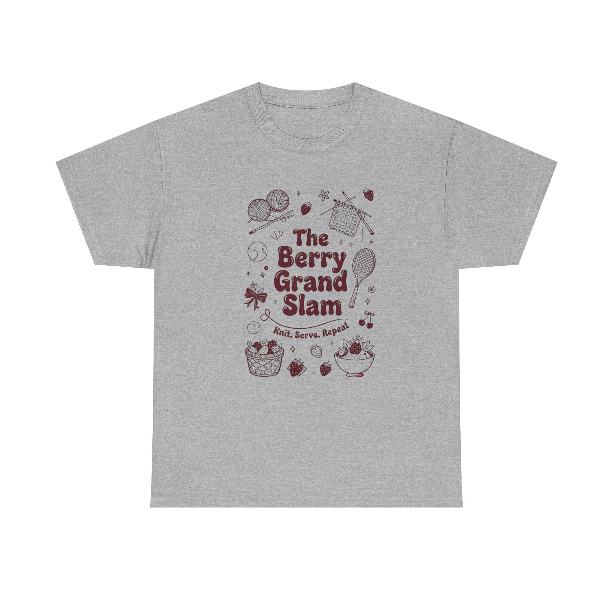Pre Order Berry Grand Slam July 2026 Matching T-Shirt Companion to the Stitch Marker Club Box Limited Edition