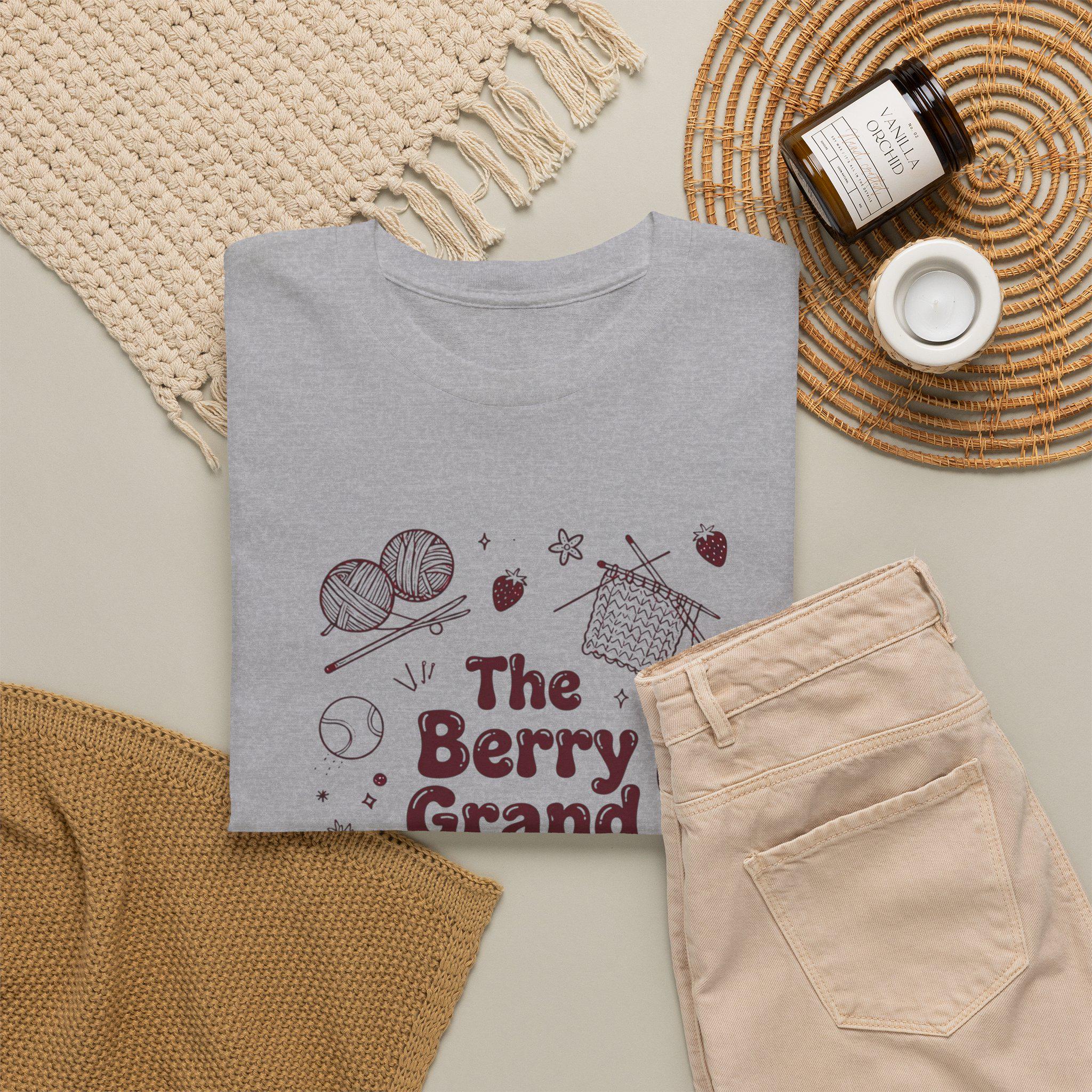 Pre Order Berry Grand Slam July 2026 Matching T-Shirt Companion to the Stitch Marker Club Box Limited Edition