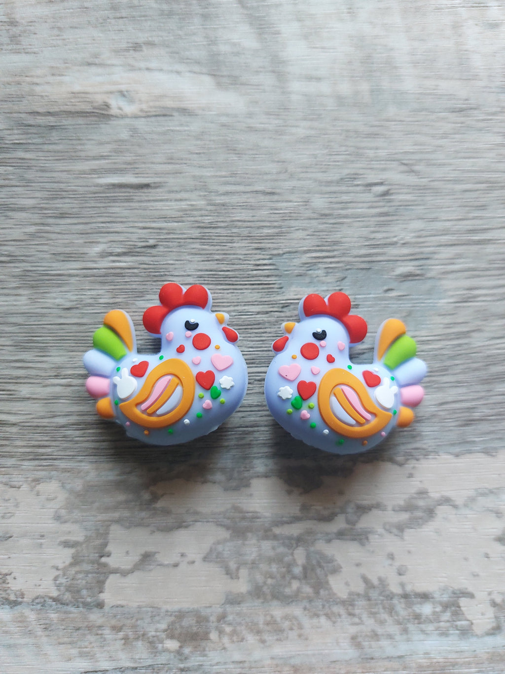Rainbow Chicken Stitch Stoppers